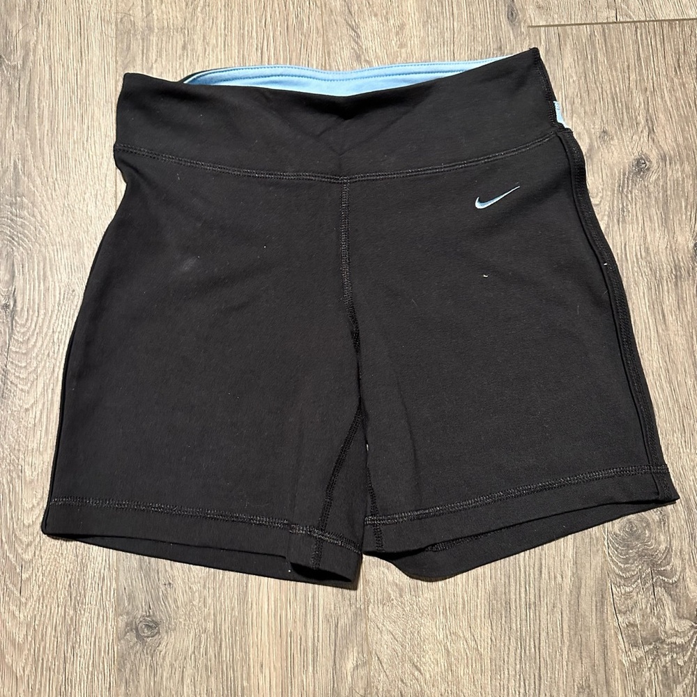 Black Nike biker shorts